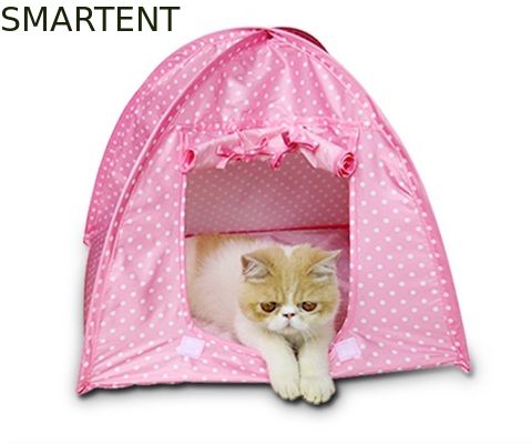 Besorgen Leichtes buntes Polyester imprägniern Cat Tent Cute Pet Supplies 43x43x41cm Online-Herstellung