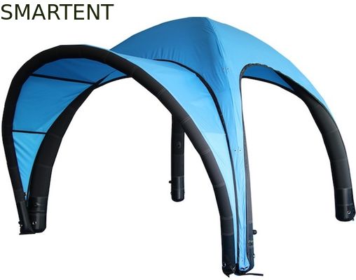 Besorgen Aufblasbares X Zelt 3Mx3M Sonnenschutz-Markisen-Ereignis-Zelt-im Freien tragbares blaues Oxfords TPU Online-Herstellung