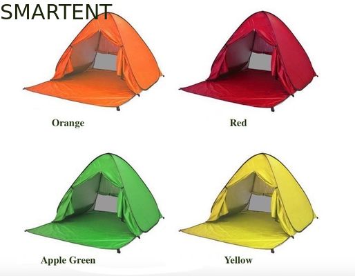 Besorgen Outdoor-Campingzelt automatisches Pop-Up-Strandzelt Plus Größe Silber beschichtet 190T Polyester 165*200*130cm Sonnendicht mit UV 50 Online-Herstellung