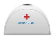 Isolierungs-aufblasbares medizinisches Zelt Oxford TPU 3MX3M Portable White Transparent fournisseur