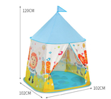 Festival-kampierendes Spiel-Haus-Zelt im Freien faltbarer Drucklion pattern kids tepee fournisseur