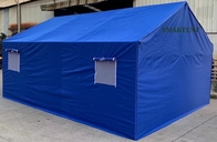 Blaues Katastrophenhilfe-Zelt-Oxford-Stahlrohr-Rahmen-Ereignis-Zelt-im Freien vorübergehender Schutz 3X4M fournisseur
