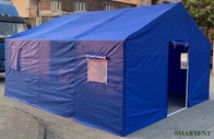 Blaues Katastrophenhilfe-Zelt-Oxford-Stahlrohr-Rahmen-Ereignis-Zelt-im Freien vorübergehender Schutz 3X4M fournisseur