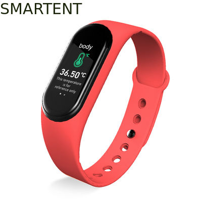 Besorgen Intelligenter Eignungs-Manschetten-Eignungs-Verfolger-Gerät-Körper-Temperatur-Monitor Armband-Bluetooths 4,0 Online-Herstellung