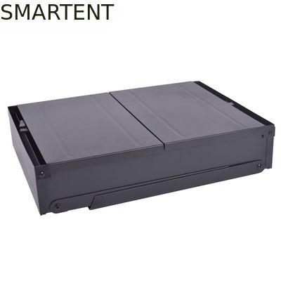 Besorgen Schwarzes Chromstahl-Holzkohlen-kampierenden Grill-Grill Mini Foldable 86X33.5X43cm Online-Herstellung