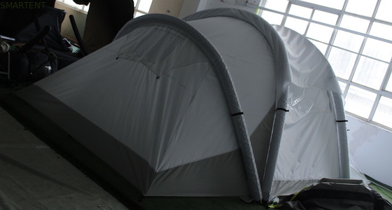 TPU-Pfahl Außen aufblasbare Campingzelte Aufblasbare Luftkuppel Zelt wasserdicht beschichtet Polyester fournisseur