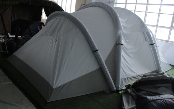 TPU-Pfahl Außen aufblasbare Campingzelte Aufblasbare Luftkuppel Zelt wasserdicht beschichtet Polyester fournisseur
