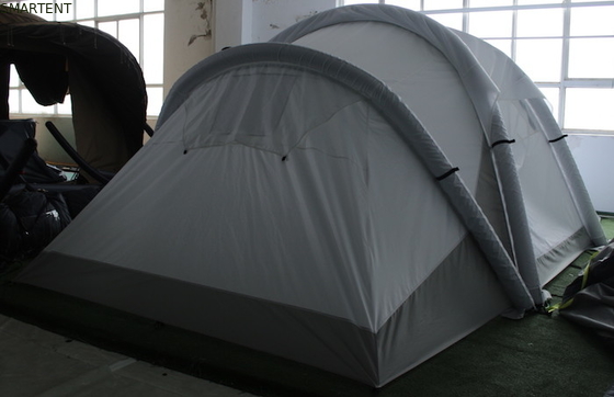 TPU-Pfahl Außen aufblasbare Campingzelte Aufblasbare Luftkuppel Zelt wasserdicht beschichtet Polyester fournisseur
