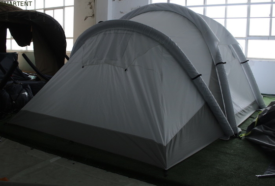 TPU-Pfahl Außen aufblasbare Campingzelte Aufblasbare Luftkuppel Zelt wasserdicht beschichtet Polyester fournisseur