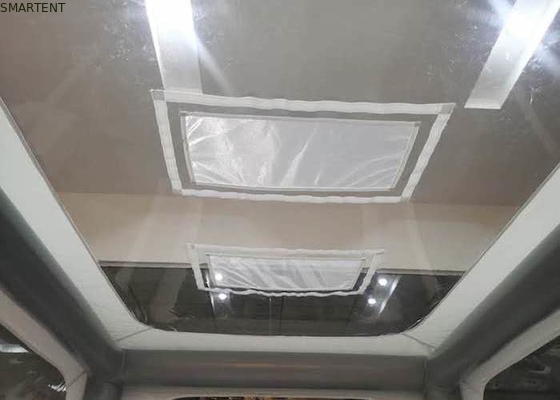 Weißes Rechteck aufblasbares Campingzelt 400D Oxford Luftpol Isoliertes Zelt L3XW2XH2.2M fournisseur