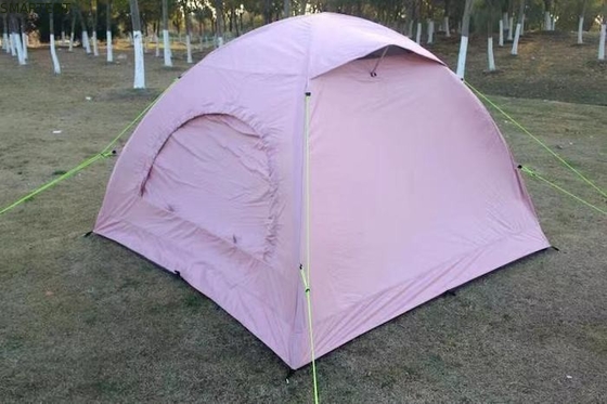 Camping Pink aufblasbares Pfahlzelt PU3000mm aufblasbares Campingzelt 3 Personen fournisseur