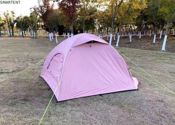 Camping Pink aufblasbares Pfahlzelt PU3000mm aufblasbares Campingzelt 3 Personen fournisseur