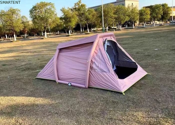 PU 3000 aufblasbare Außenzelte 190T 2 Personen aufblasbare Campingzelte fournisseur