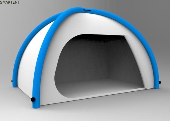 Silberbeschichtete, aufblasbare Campingzelte für den Außenbereich fournisseur