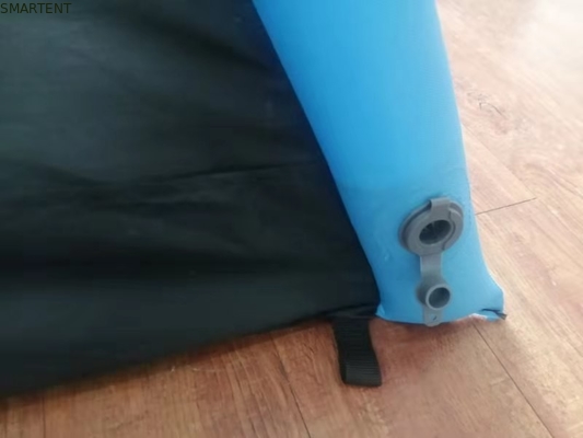 Schwarzes Polyester 190T 2 Mann Strand aufblasbares Campingzelt Blow Up Strandzelt fournisseur