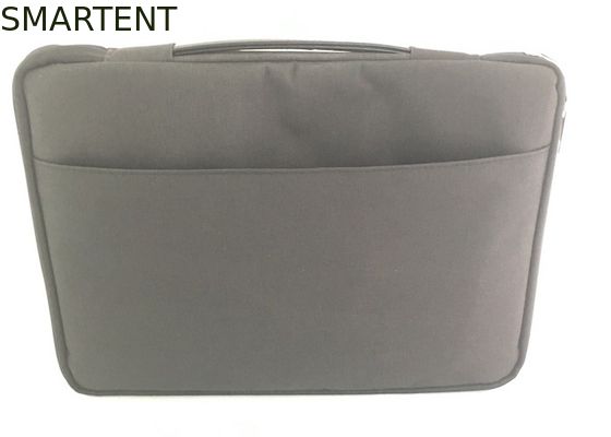 Besorgen 13in stilvolle Laptop-Hüllen schwärzen Schwamm-Schaum-Laptop-Hüllen-Taschen Polyester-Oxfords 7MM Online-Herstellung