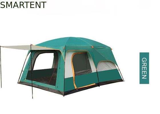Besorgen Wasserdichtes automatisches Grün des Familien-Campingzelt-190T des Polyester-PU3000MM Online-Herstellung