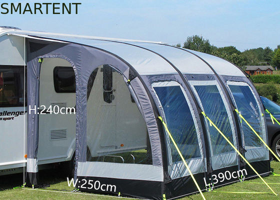 Besorgen Luft-Wohnwagen-RW-Auto-Seiten-Markisen-Zelt des 390X250X240CM Auto-Dach-Seiten-Markisen-Grau-300D Oxford Online-Herstellung