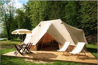400X600X300CM beige Baumwollsegeltuch-Campingzelt-Kaiser-Rundzelt im Freien einlagig fournisseur