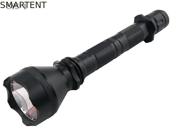 Schwarze tragbare kampierende Laternen-hohe Leistung setzen wieder aufladbare super helle Taschenlampe in Brand fournisseur