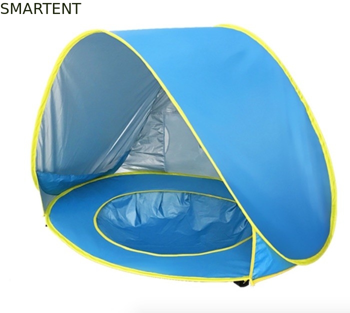 Wasserdichte und UV-beständige Campingzelte im Freien 190T Silberbeschichtetes Polyester Pop Up Baby Play Tent fournisseur