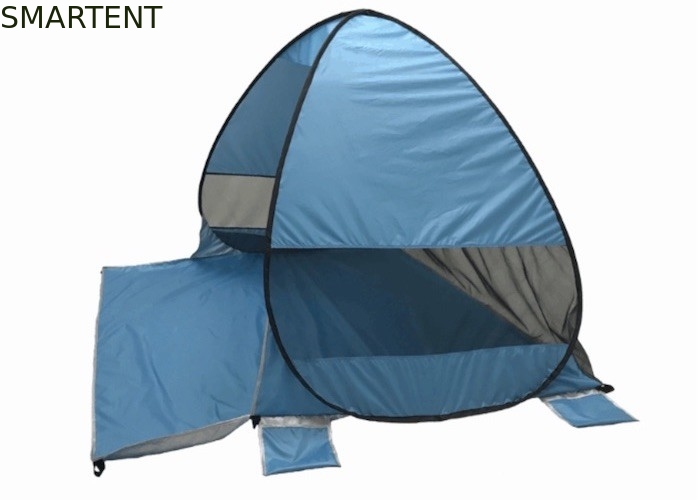 200x165x130CM 190T Polyester Pop Up Strandzelt Blau Outdoor Camping Sonnenschutz fournisseur