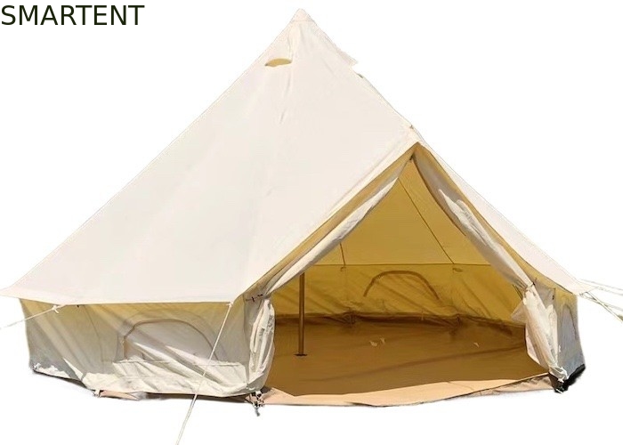 Familie Camping Glocke Zelt Kern PU3000mm Beschichtet 285G Baumwolle Winddicht 400*400*250CM fournisseur