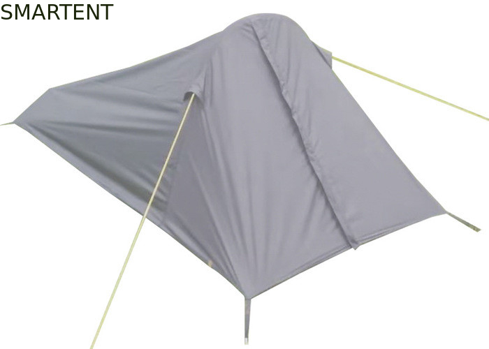 PU-beschichtet 190T Polyester Doppelschicht Außen Campingzelte für 1 Person Wasserdicht Schwarz fournisseur