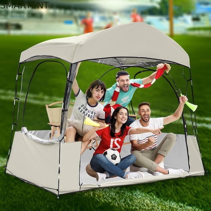 2.41*2.10*1.50M 6 Personen starke Glasfaserrahmen Pop-up Sportzelte mit UV-Schutz und wasserdichtem Design fournisseur