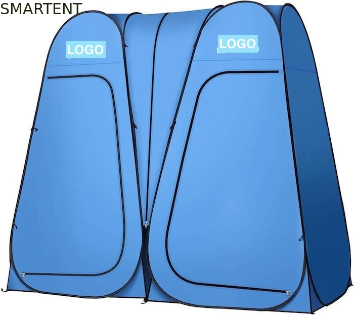 94.5*47.2*74.8 Zoll wasserdichtes Blaues Polyester 190T Pop-Up-Privatsphäre Zelte mit voller Abdeckung und sofortiger Einrichtung fournisseur