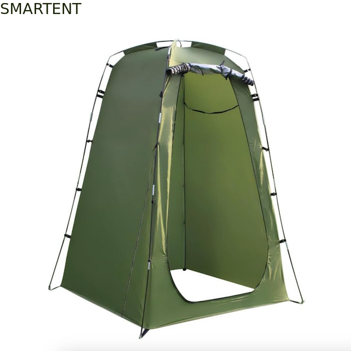 120*120*180cm Grüne Farbe Silber beschichtet Polyester Pop Up Privatsphäre Zelt Wasserdicht Für Camping Beach Outdoor Events fournisseur