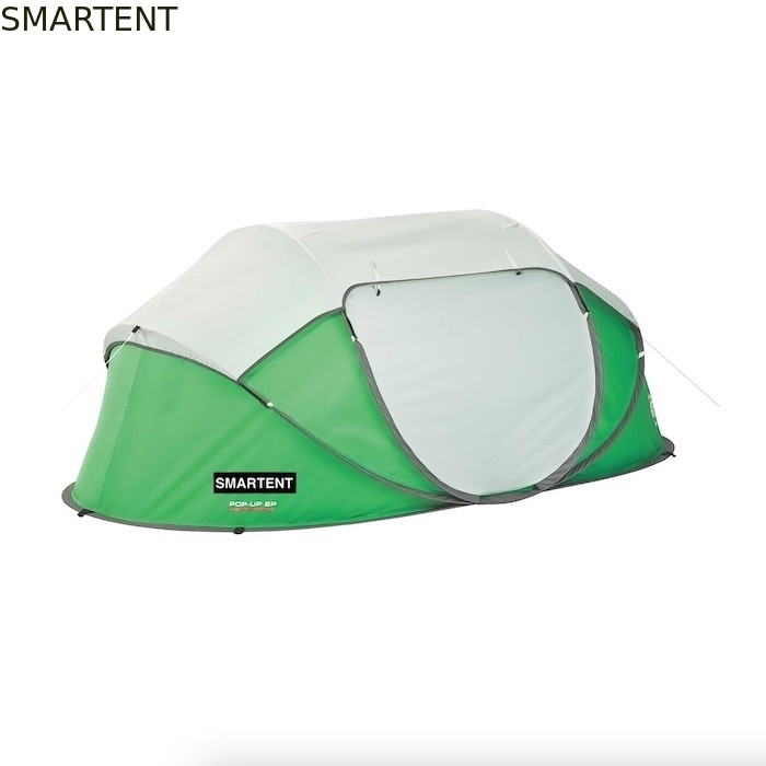 135*230*89CM 2 Personen Glasfaser Grün Wasserdicht Polyester Pop Up Campingzelt fournisseur