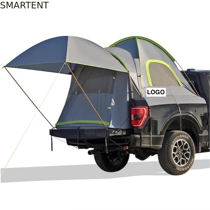 90.5 x 63 x 67'Inch 2-Personen Custom Grün Wasserdicht PU2000 Polyester Leichtgewicht Portable Pickup Truck Zelt fournisseur