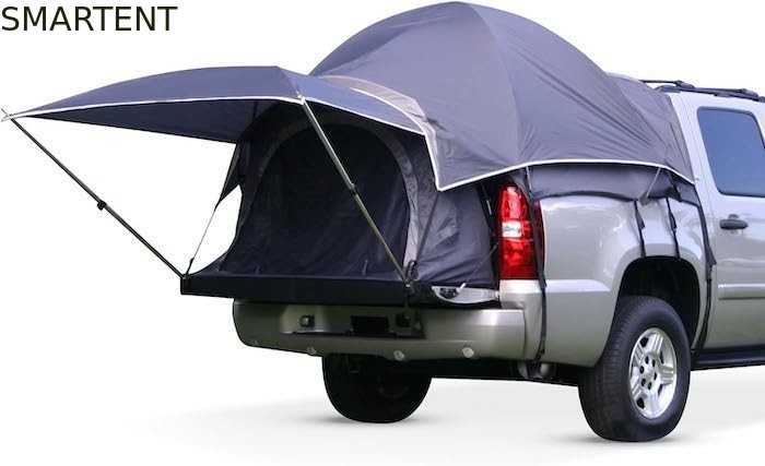72'Inch Grauer Pickup Campingzelt 4-Saison 2-Person Glasfaser-Pfahl wasserdicht beschichtetem Polyester mit Netzfenster fournisseur