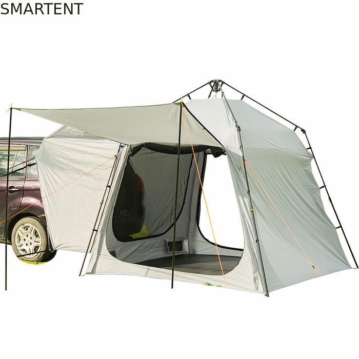 220*220*195CM Glasfaser 4-Person Grau PU2000MM Polyester 210D SUV Camping Zelt Wasserdicht Mit UV-Schutz Einfach einzurichten fournisseur