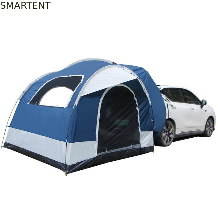 250*250*200CM PU2000MM beschichtet mit Polyester 210D 2 Türen SUV Campingzelt mit Glasfaserpfosten und Gitterfenstern fournisseur