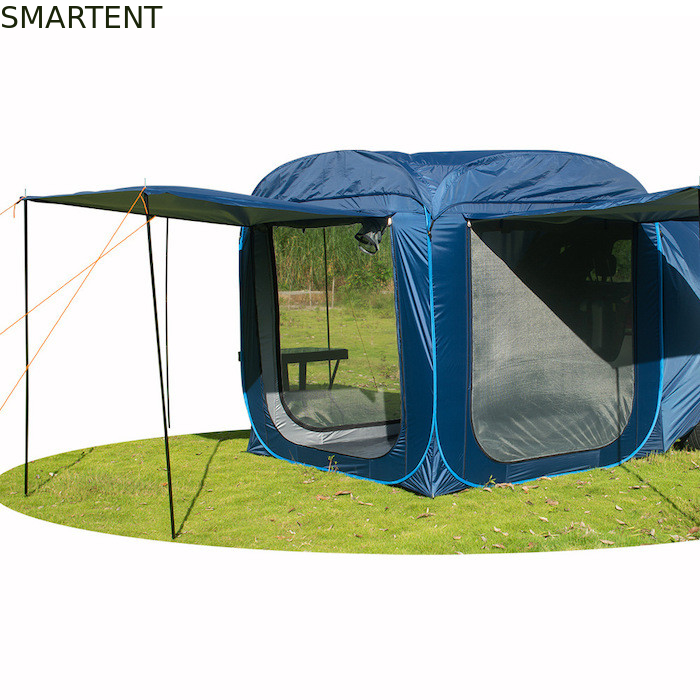 200*200*196CM Silber beschichtet 210T Pop UP SUV Zelt mit wasserdichtem Design und Mesh Fenster UV-Schutz fournisseur