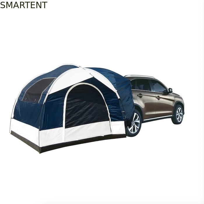 2.44*2.44*2.19M 6 Personen Blau wasserdicht beschichtet Polyester Auto Camping Zelt mit 2 Fenstern 4 Saison Quick Setup fournisseur
