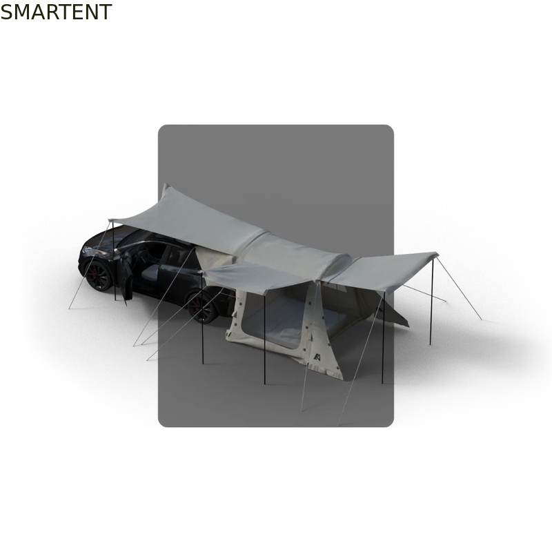660*290*180CM Einfache Einrichtung Khaki 210D Ocford Aufblasbare Tesla Campingzelt 4 Saison Schutz mit Rainfly fournisseur