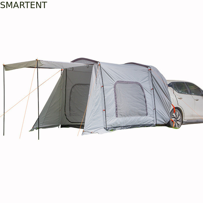 260*180*190CM wasserdicht PU2000MM beschichtet Grau 210D Polyester All-Season Familien-Dachzelt mit zwei Türen und Fenstern fournisseur