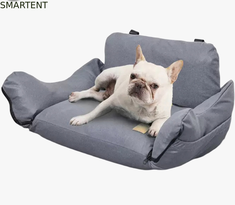 42*49*30CM Niedliche Haustierbedarf Grau Multifunktionale Auto-Airbag-Haustiernest Bequeme Reise Katze und Hund Haustierhandtasche fournisseur