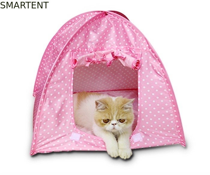 Leichtes buntes Polyester imprägniern Cat Tent Cute Pet Supplies 43x43x41cm fournisseur