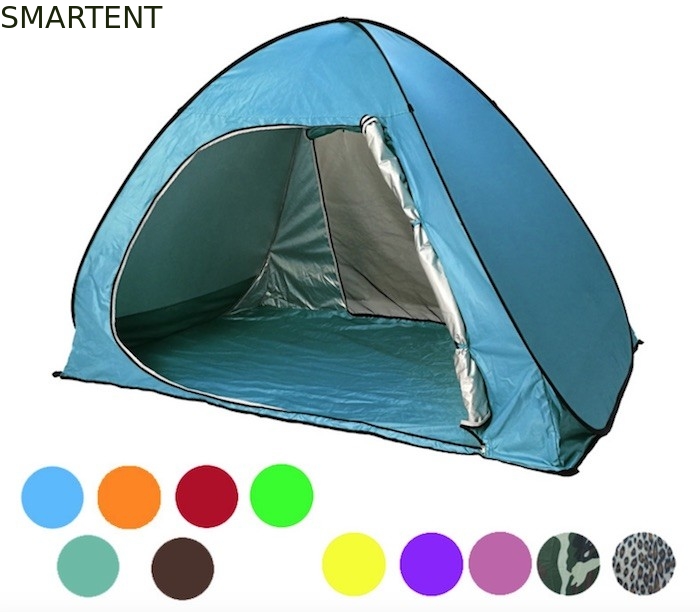 165*200*130cm Zelt für 2 Personen im Freien Blau wasserdicht UV-beständig 190T Pop Up Shelter fournisseur