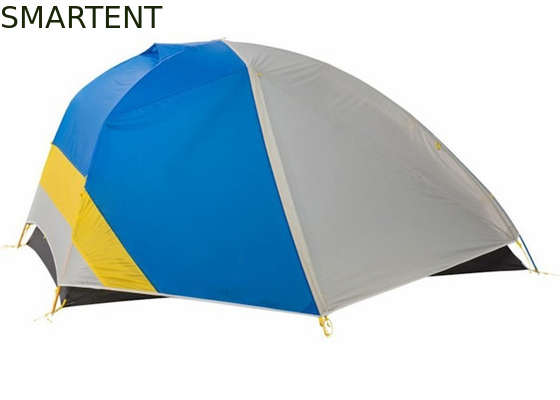 Außencamping Eltern-Kind-Ausrüstung 2-Person 210*180*110CM Vier Jahreszeiten Wasserdicht 70D Ripstop Polyester Doppelschicht Trekking-Zelt