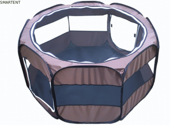 Hundehütte-Zelt-wasserdichte tragbare Falte 600D Oxford groß für Innen120x120x64cm im Freien